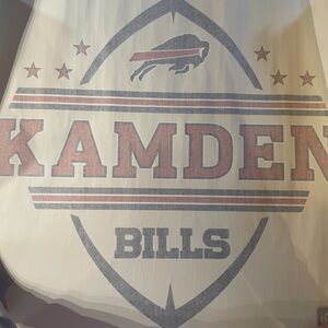 Buffalo David Bitton Personalized Wall Art in Blue and Red